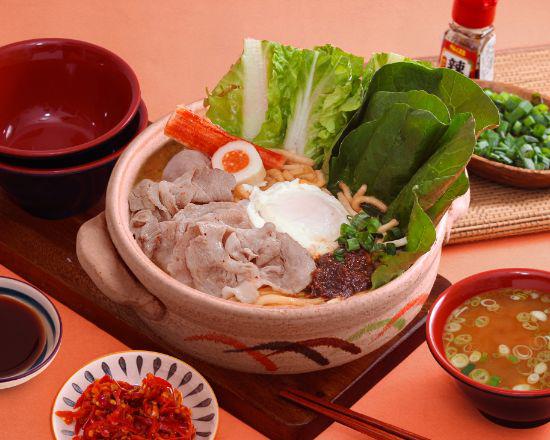 沙茶豬肉鍋燒麵